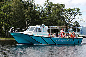 Loch Lomond Boat Tours image of a boat